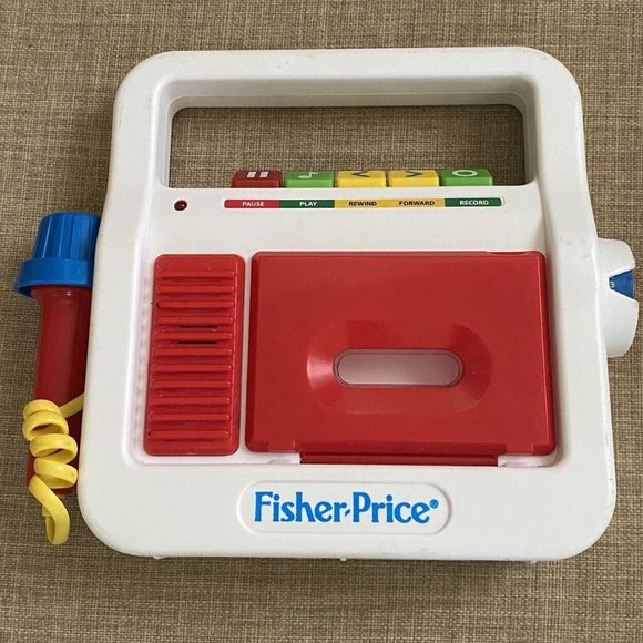 FisherPrice Toys Fisher Price Cassette Player Recorder With Microphone 27 No Cassette Tape